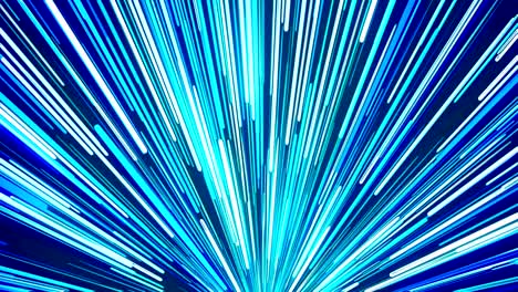 going up rays in blue color