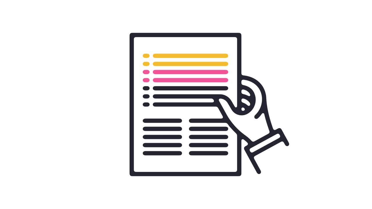 aplicación de la animación de iconos