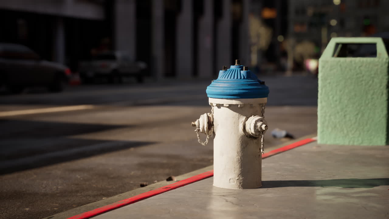 미국 의 전형적 인 작은 마을 메인 스트리트