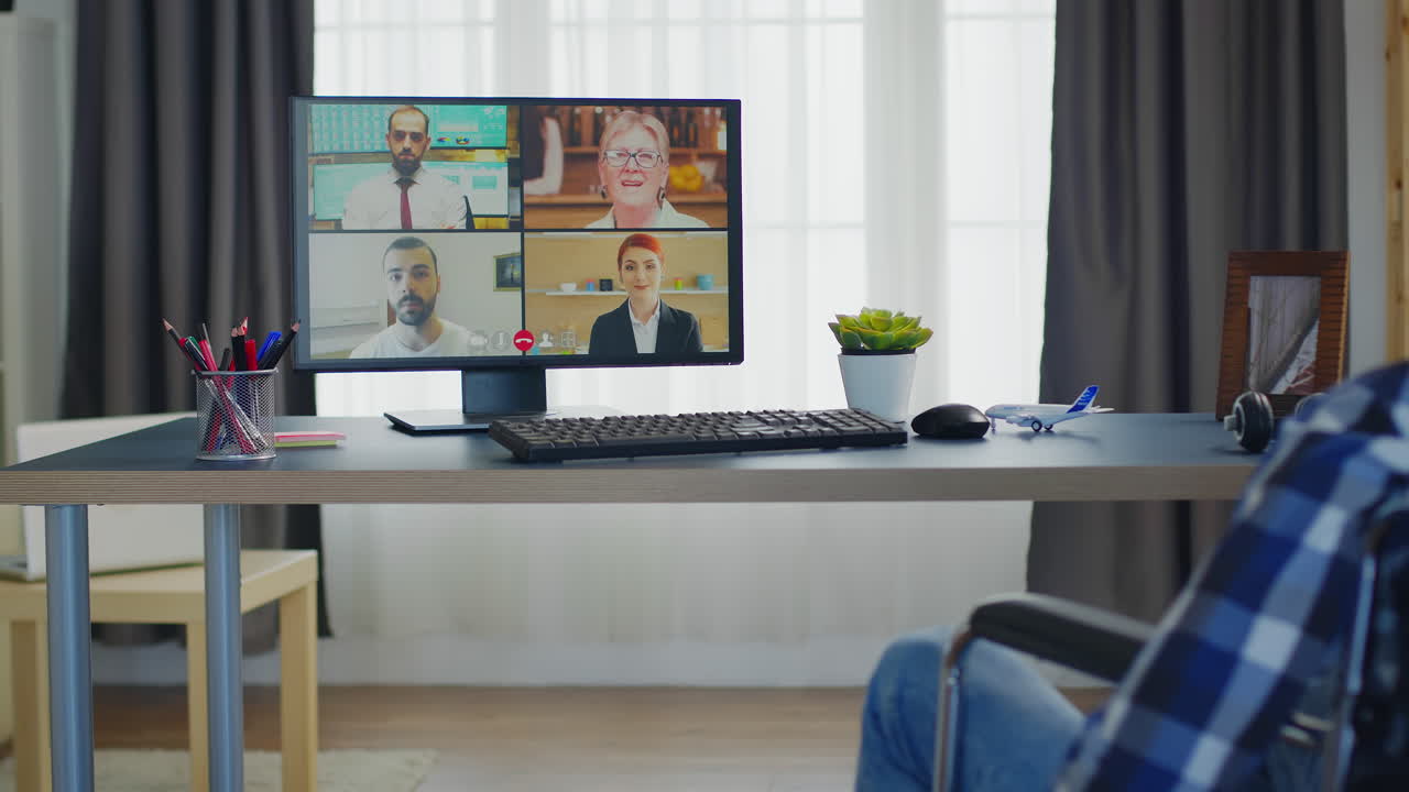 Online video conference