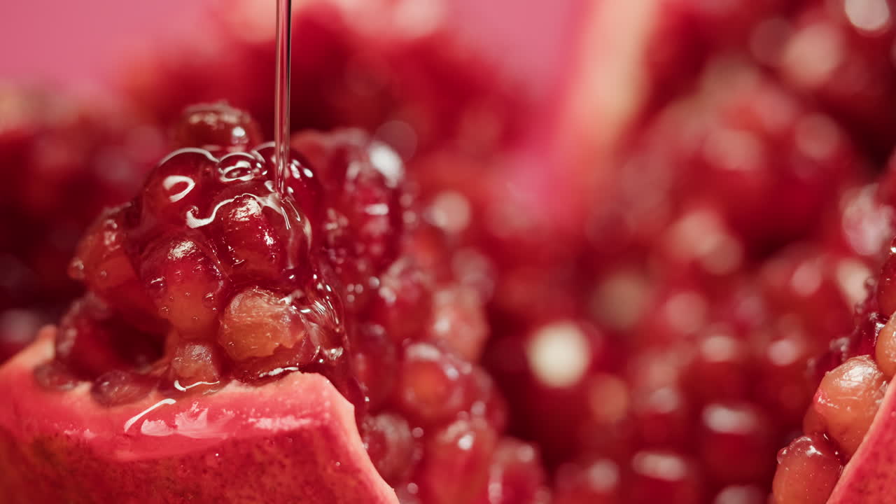 Close-up of a pomegranate