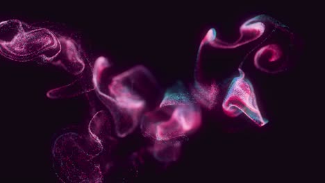 abstract particles