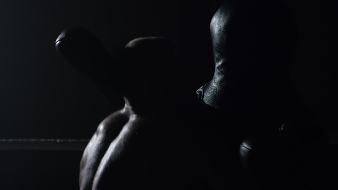 combate de boxeo - secuencia de nocaut