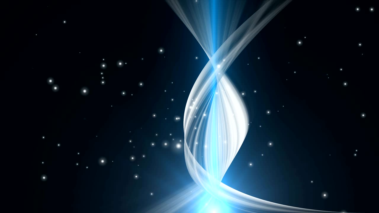 파동하는 과 입자 추상적인 배경