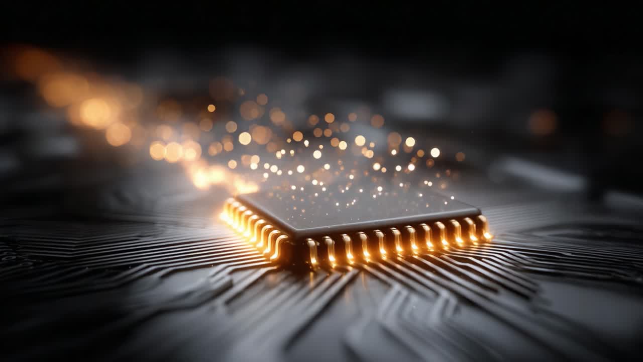 Exploring the Intricate World of Microchips: A Visual Journey Through the Sparks of Technology and Innovation in Modern Electronics