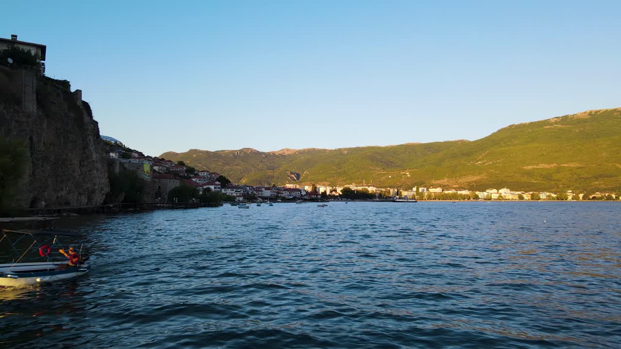 북마케도니아 호수 오흐리드 선셋 드론 영상 10.mp4