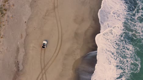 off road car adventure travel on the beach