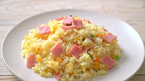 homemade-fried-rice-with-ham