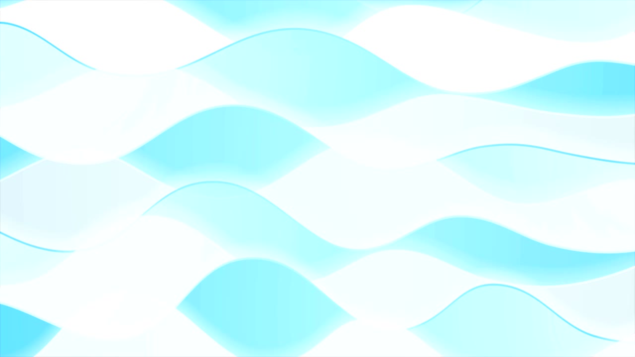 Grey and blue flowing waves abstract corporate video animation