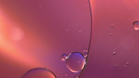 colorful artistic of oil drop floating on the water. abstract bubble backgrou