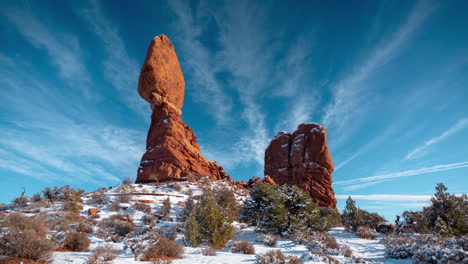 arches national park utah usa timelapse