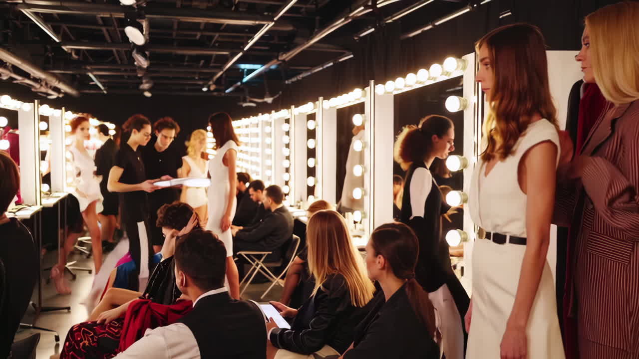 Fashion Show Backstage