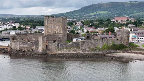 Carrickfergus-Castle-In-Der-Grafschaft-Antrim,-Nordirland