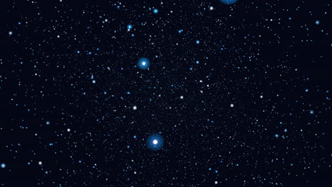 mysterious night sky a dark and starry background
