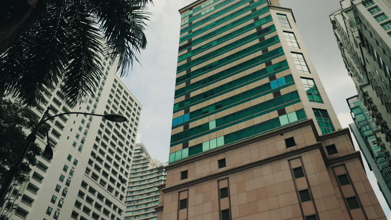 Cityscape with High-Rise Buildings