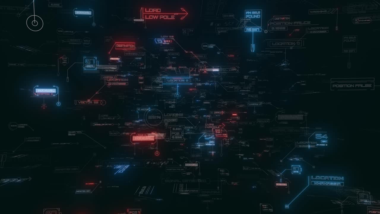 Futuristic CG Animation Loop
