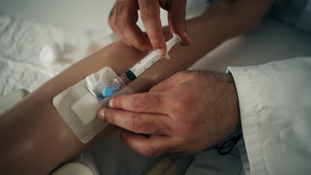 Medical procedure: IV insertion