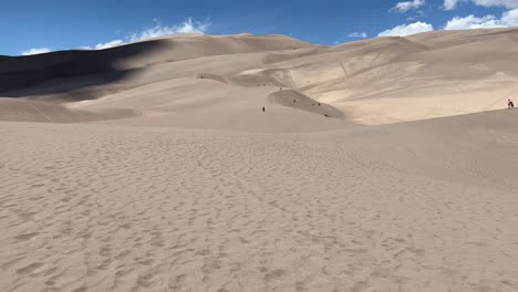 the sand dunes in the summer in coloado