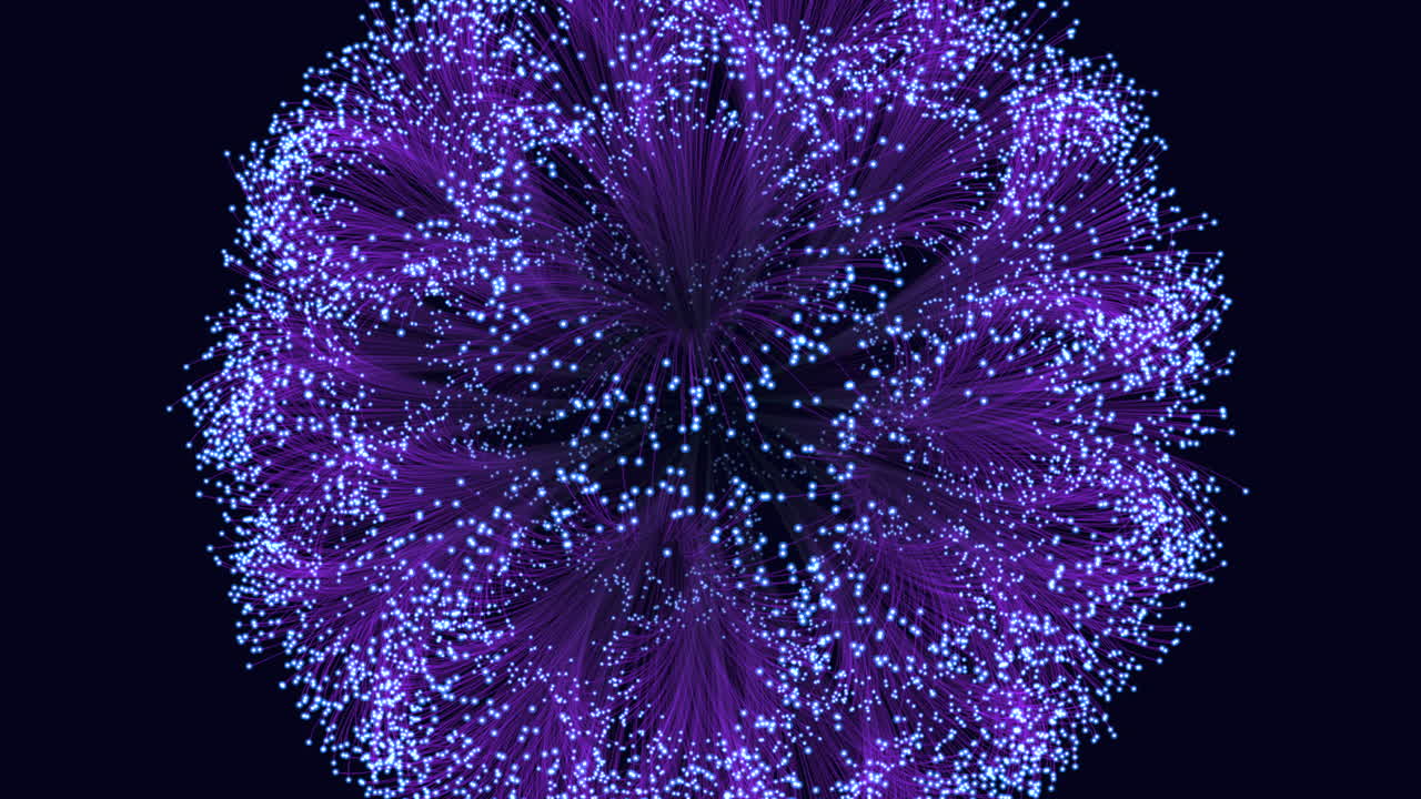 espiral dinámica estructura intrincada en tres dimensiones en un patrón circular