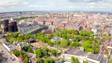 vista aérea de copenhague