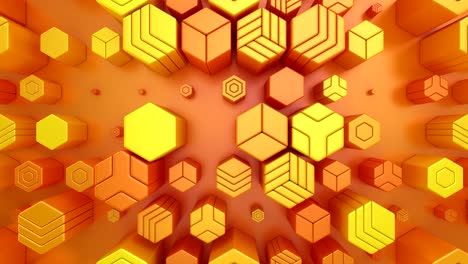 fondo de hexágonos animados