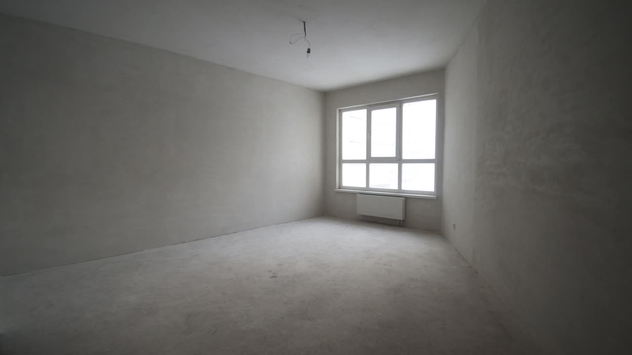 Empty room under construction