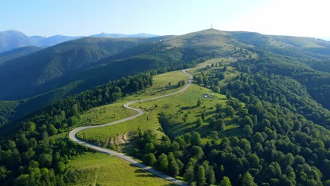 Aerial-drone-footage-of-a-Romanian-mountain-road-–-Transalpina