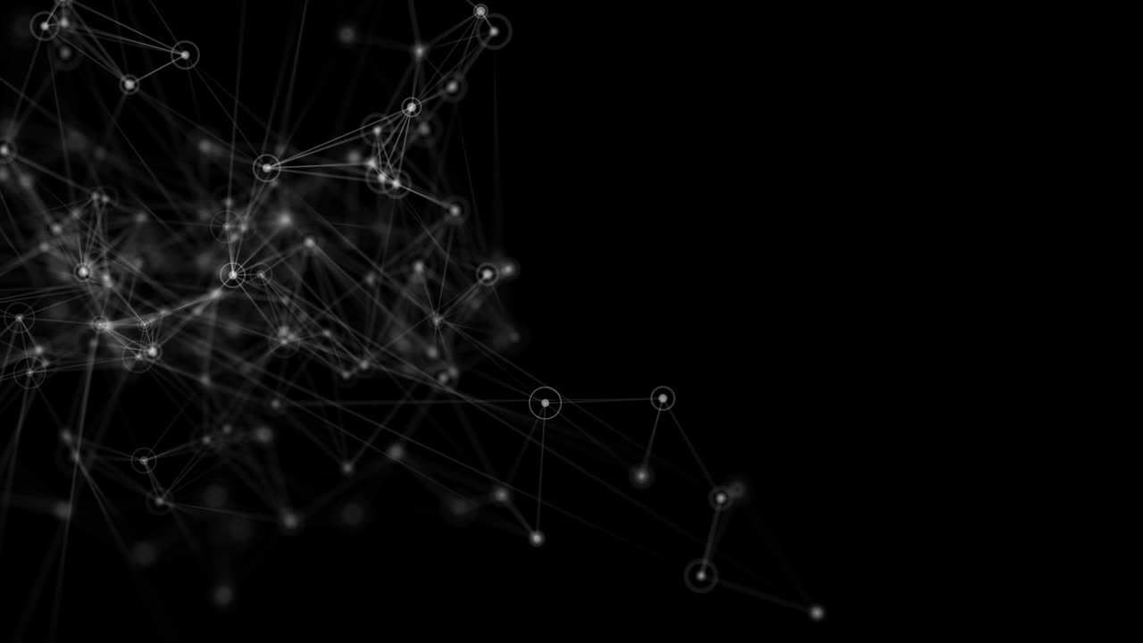 patrón de red abstracto