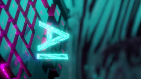 ai letters over spinning computer keyboard, vertical motion graphics