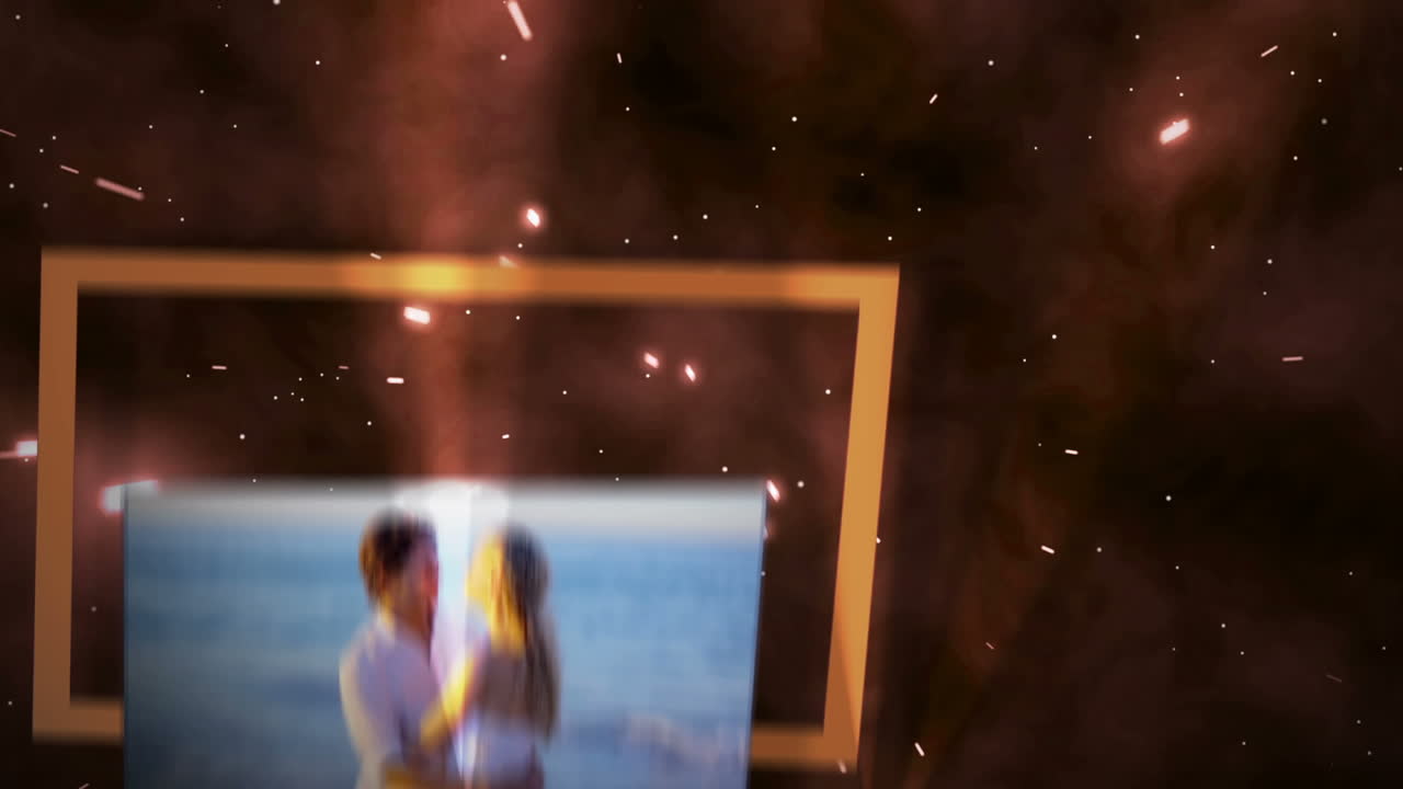 videos de una pareja en la playa