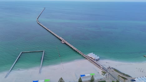 the longest timber jetty in the southern hemisphere - busselton jetty, western australia