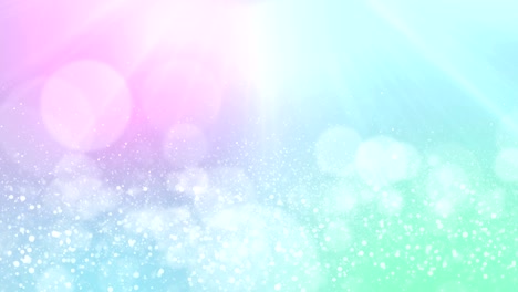 particles pastel color business clean bright glitter bokeh dust abstract background loop