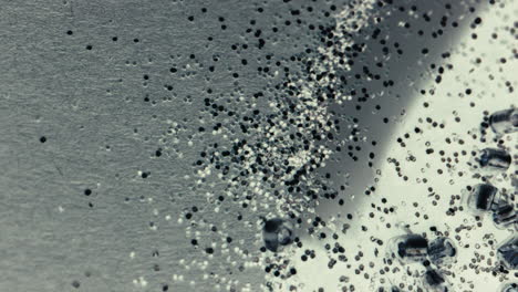 silver and black glitter texture