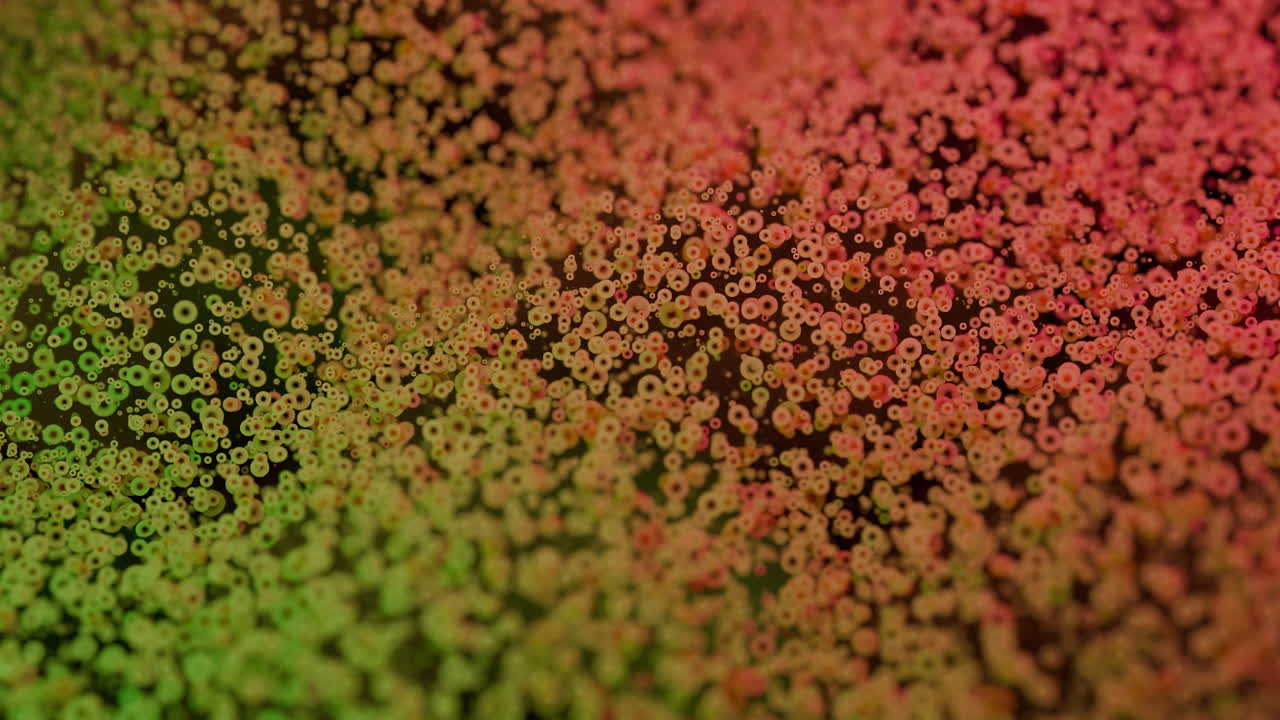 Abstract Colorful Particle Background