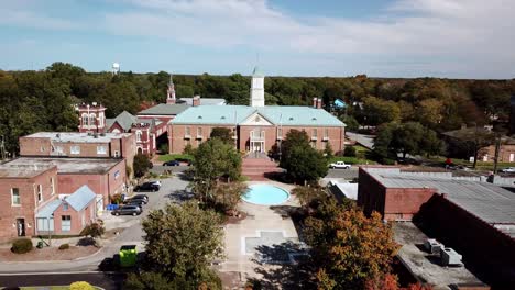 tarboro nc, tarboro north carolina in 4k aerial