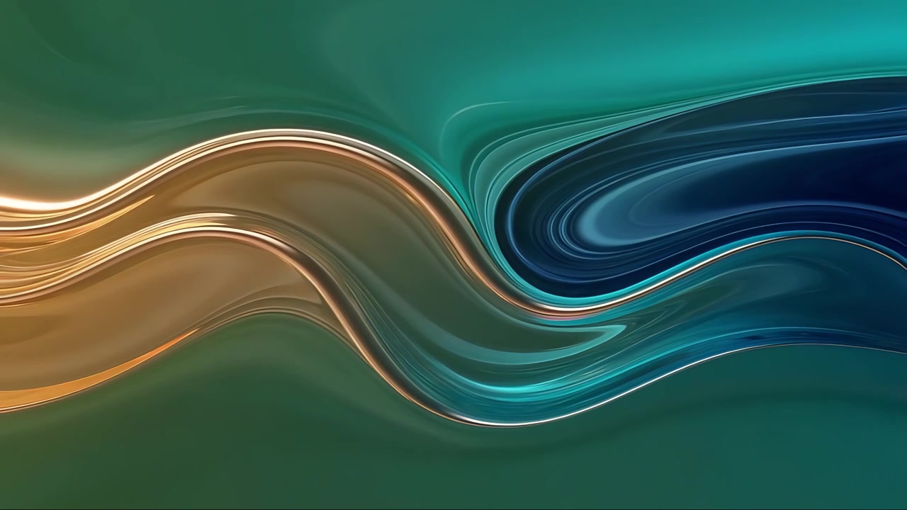 Abstract Fluid Motion Background 4K