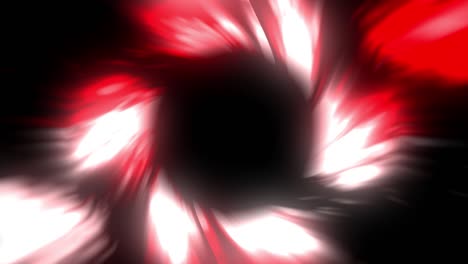 el agujero de curvatura de color material de bucle animación gráficos de movimiento