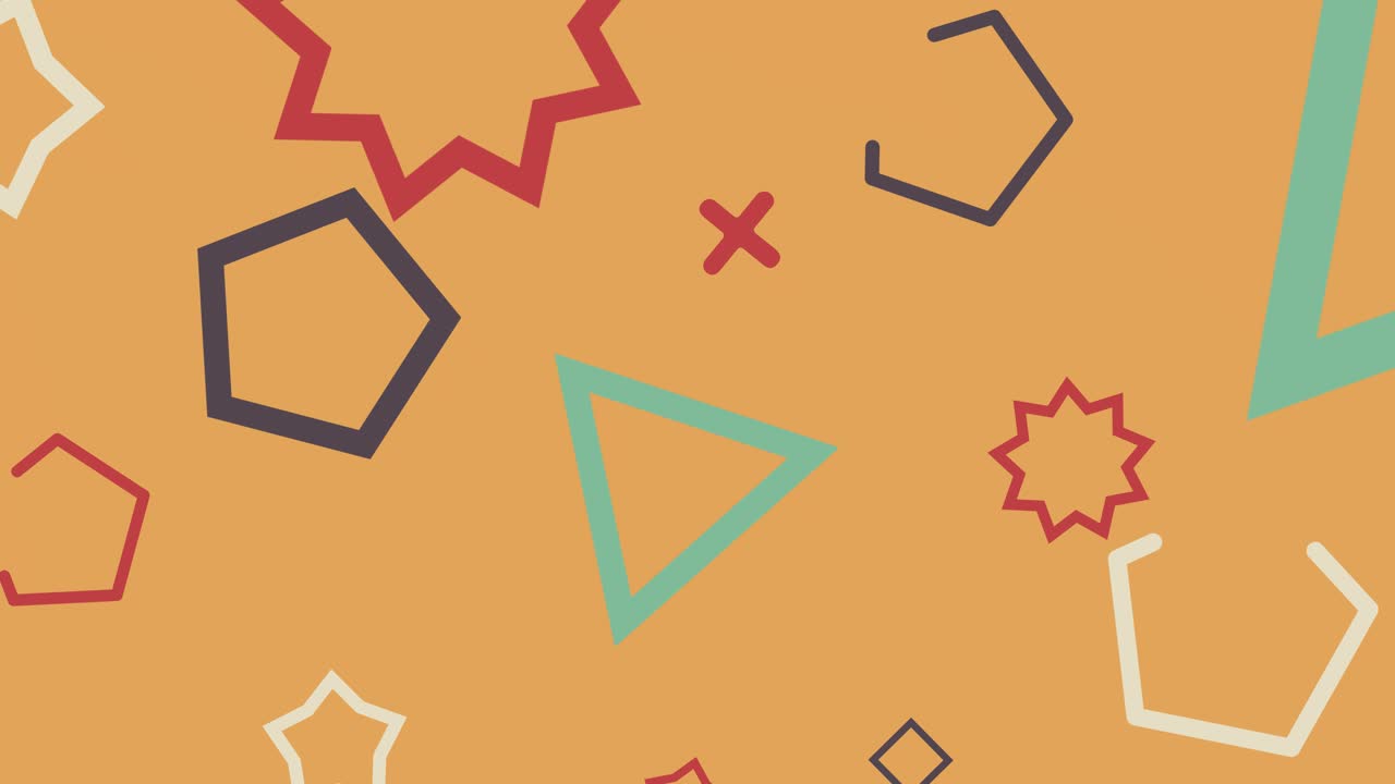 fondo de bucle abstracto dibujado a mano