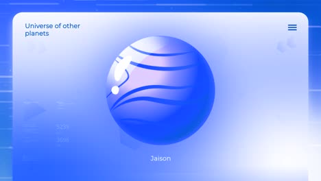 Illustration of an Exoplanet