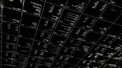 Digital Data Grid Interface