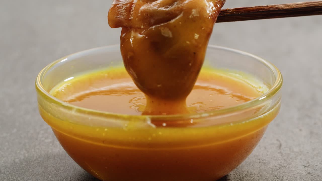 Crispy Pork Belly with Orange Sauce