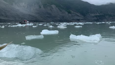 Beautiful-Crystal-clear-water-with-Glacier