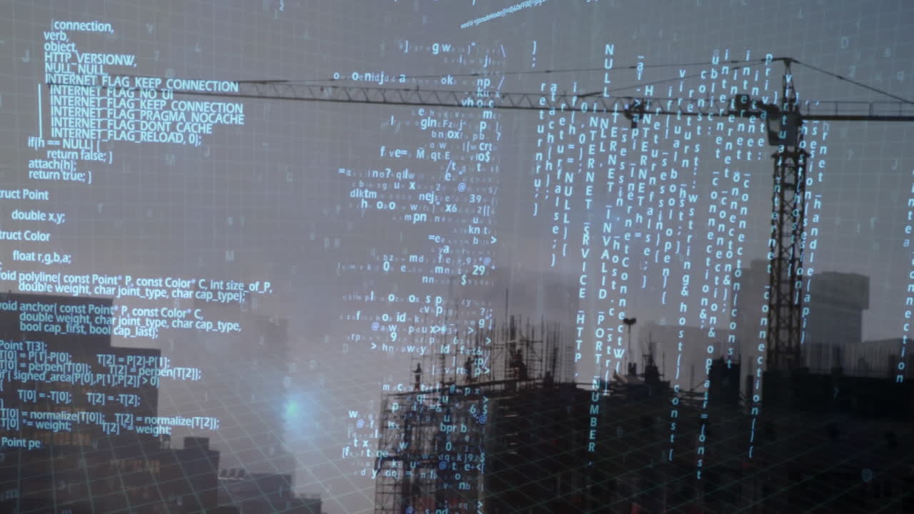 codici della gru a torre e del programma