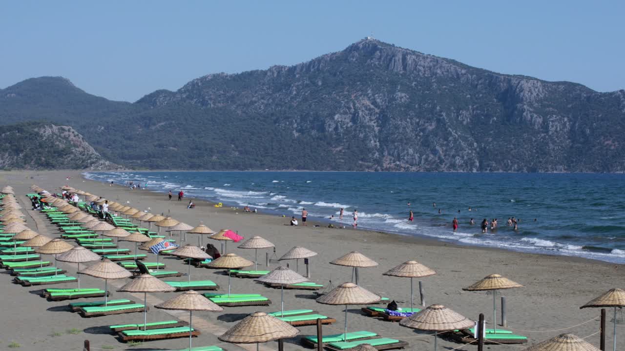 Marmaris Turkey beaches in summer time