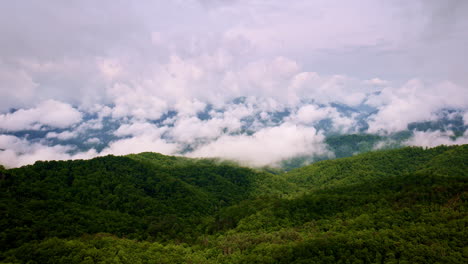 Dreamlike drone footage of the Smoky Mountains.