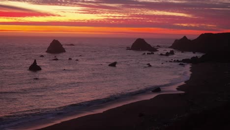 sonoma coast state park sunset bodega bay point reyes fort ross northern california rugged untouched coastline boulder chimney rocks waves big sur nor cali pacific coast highway 1 salmon creek static