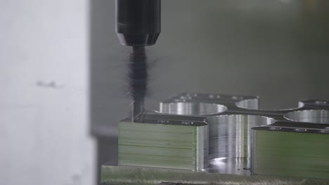 4k - cnc drilling machine works with sparks