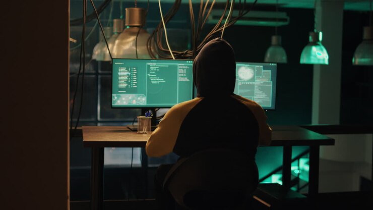 Codifica hacker sui computer