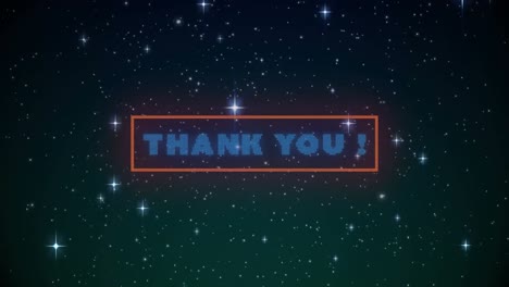 Digital-animation-of-thank-you-text-banner-against-shining-stars-on-black-background