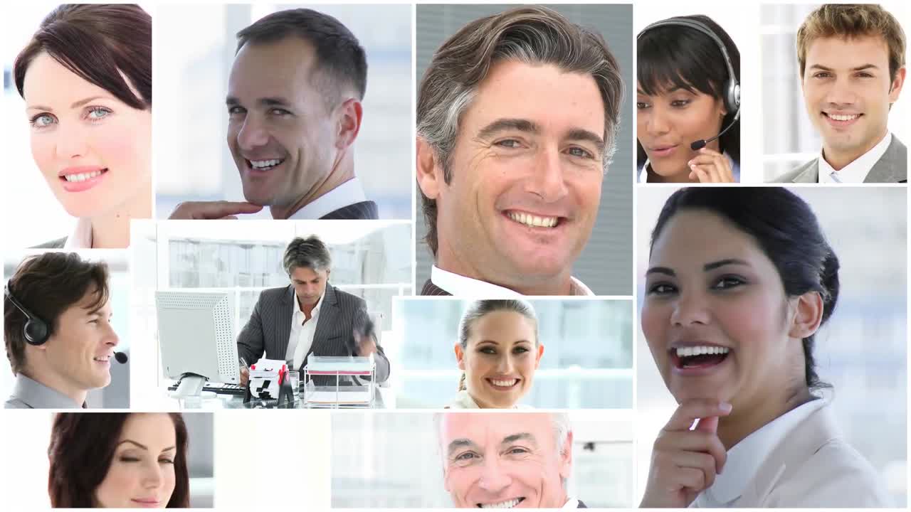 gente de negocios en el trabajo